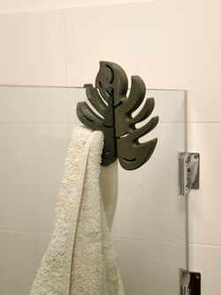 Monstera Leaf Towel Hook