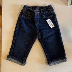 Old Navy- Brand New 6-12 Month jeans 