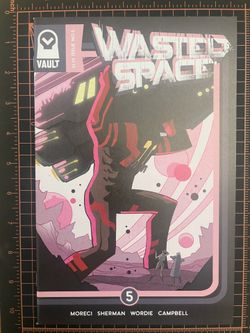 Wasted Space #5A, bag and boarded