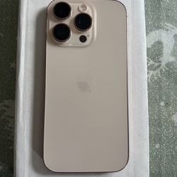 iPhone 16 Pro 128 Gig Dessert Titanium Unlocked 