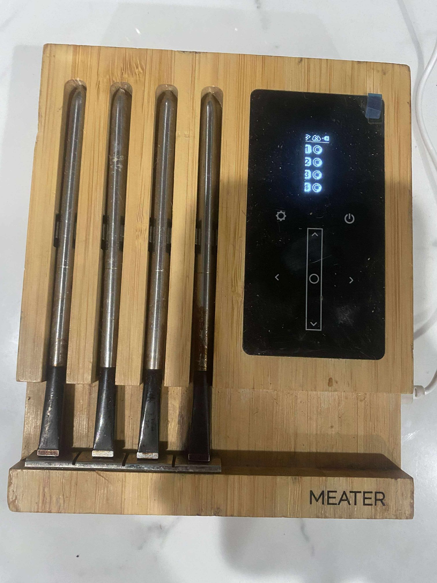 MEATER Block WiFi Smart Wireless Meat Thermometer 4 Probes Grill OSC-MT-MB01
