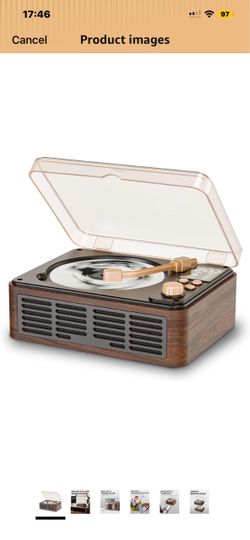 Retro Desktop CD Player- new in the box