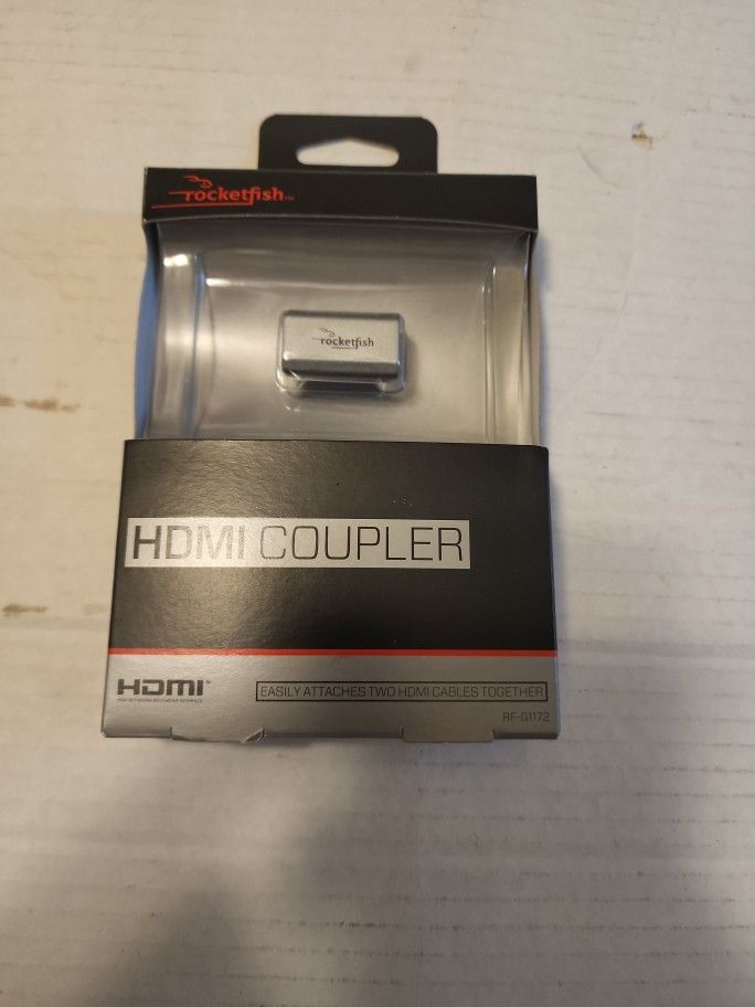 Rocketfish - HDMI Coupler - Multi - Model:RF-G1172 Brand New