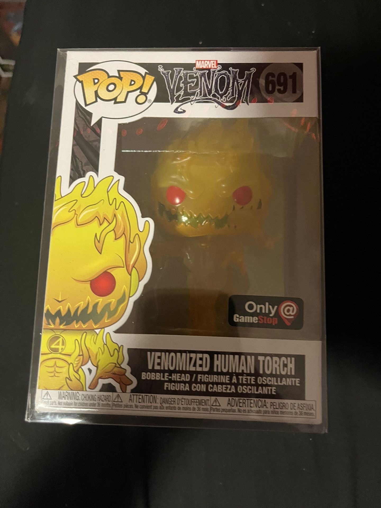 Venomized Human Torch Funko #691