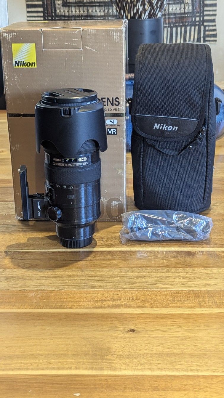 Nikon 70-200mm f2.8