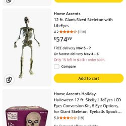 Halloween 12-ft Skeleton