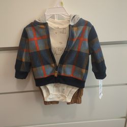 Baby Boy Clothes (Size 0-3m)