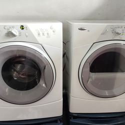 Washer and Gas Dryer set.  Whirlpool Duet, works great.