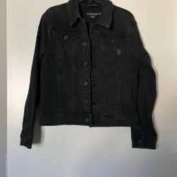 U.S. POLO ASSN. Black Jean Jacket 