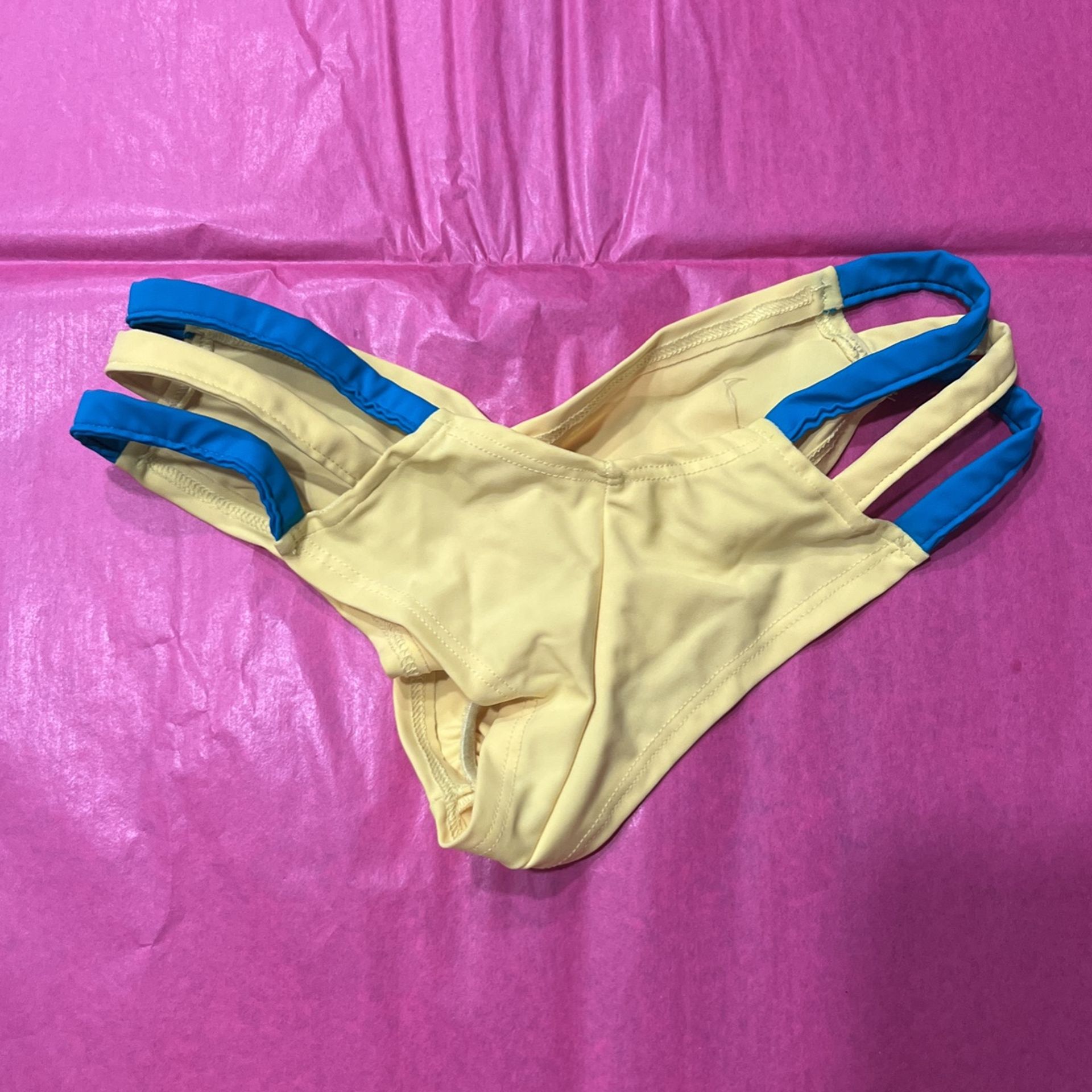 Neon Yellow Bikini Bottom