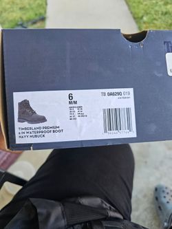 Navy timberland boots