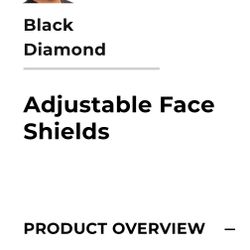 475 Total Pcs. ! Black Diamond Adjustable Face Mask : Great For Dental Hygienist
