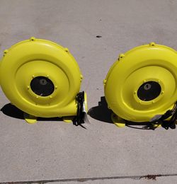 Air blowers for bounce houses