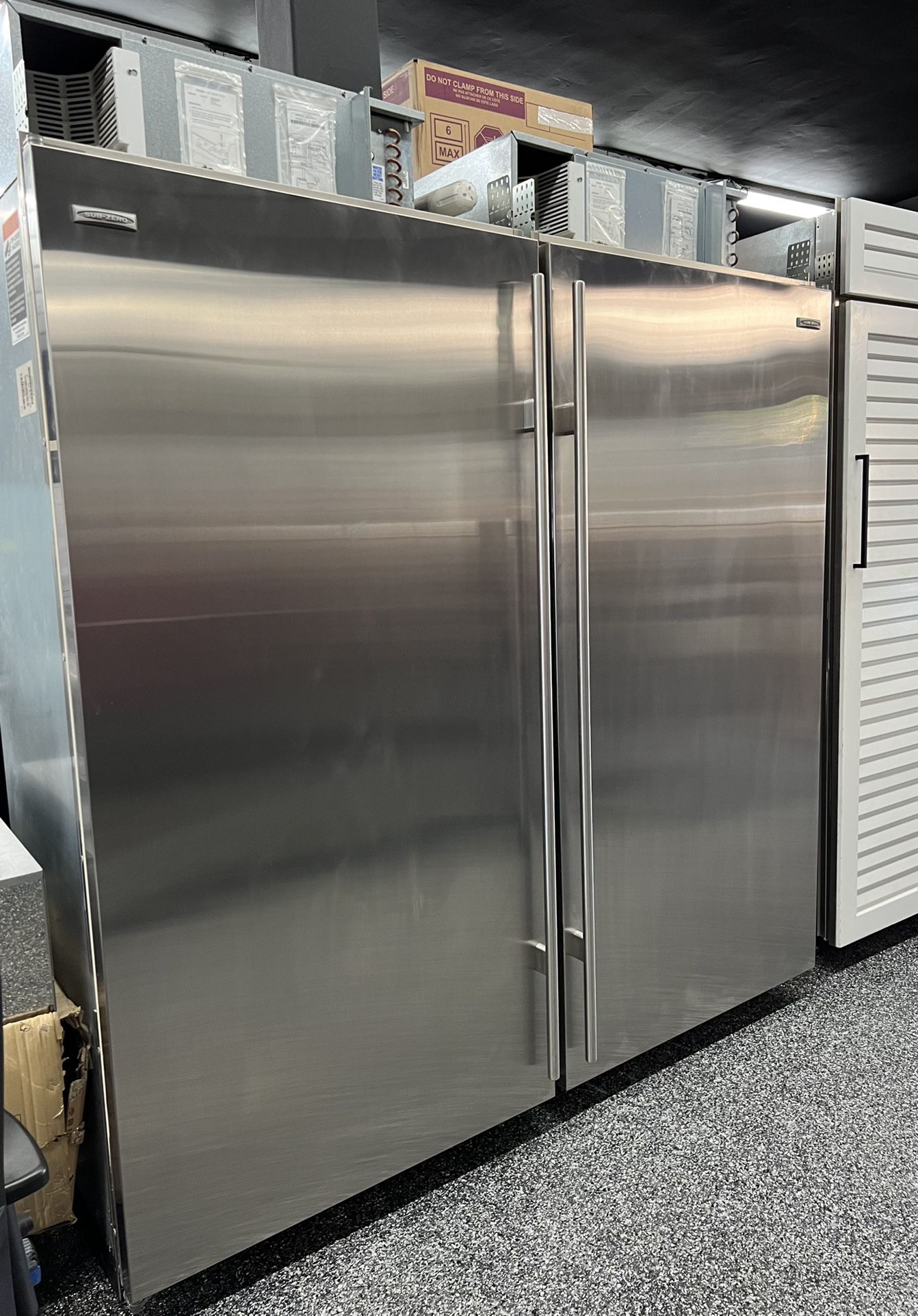 Subzero Built In Column Refrigerator Freezer 72” Set 