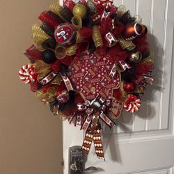 49er Wreath
