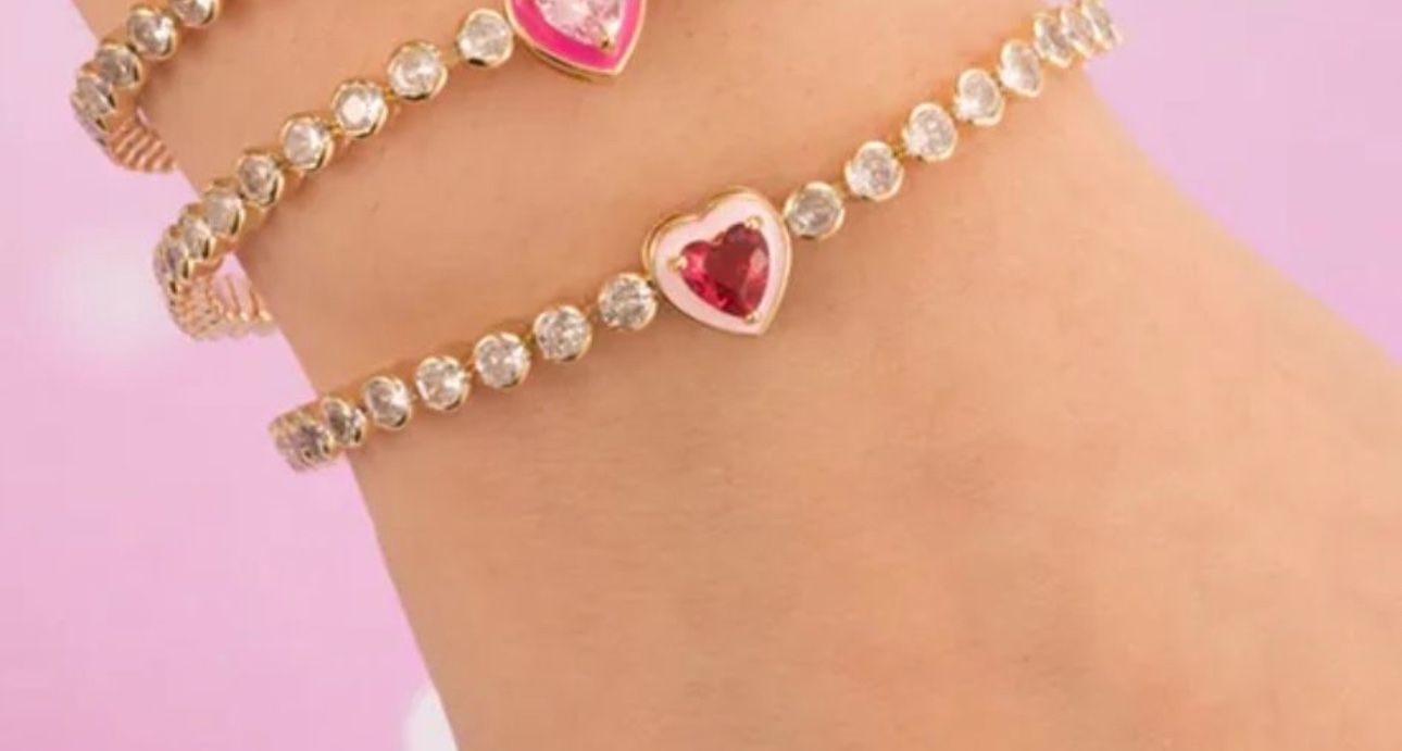 Heart Zircon Bracelet
