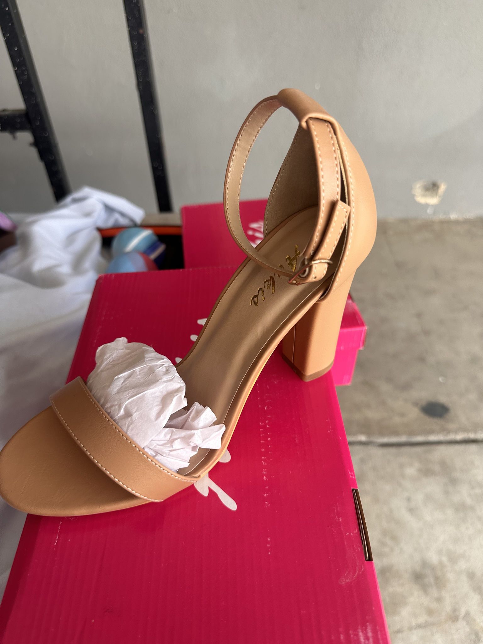 Nude heels