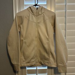 VTG Y2K EARLY 2000s CREAM/BEIGE PATAGONIA WOMENS ZIP UP JACKET SIZE S