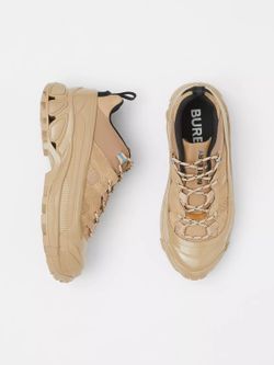 Burberry Arthur Sneakers Beige US Size 8.5 9 UK 8 EUR 42