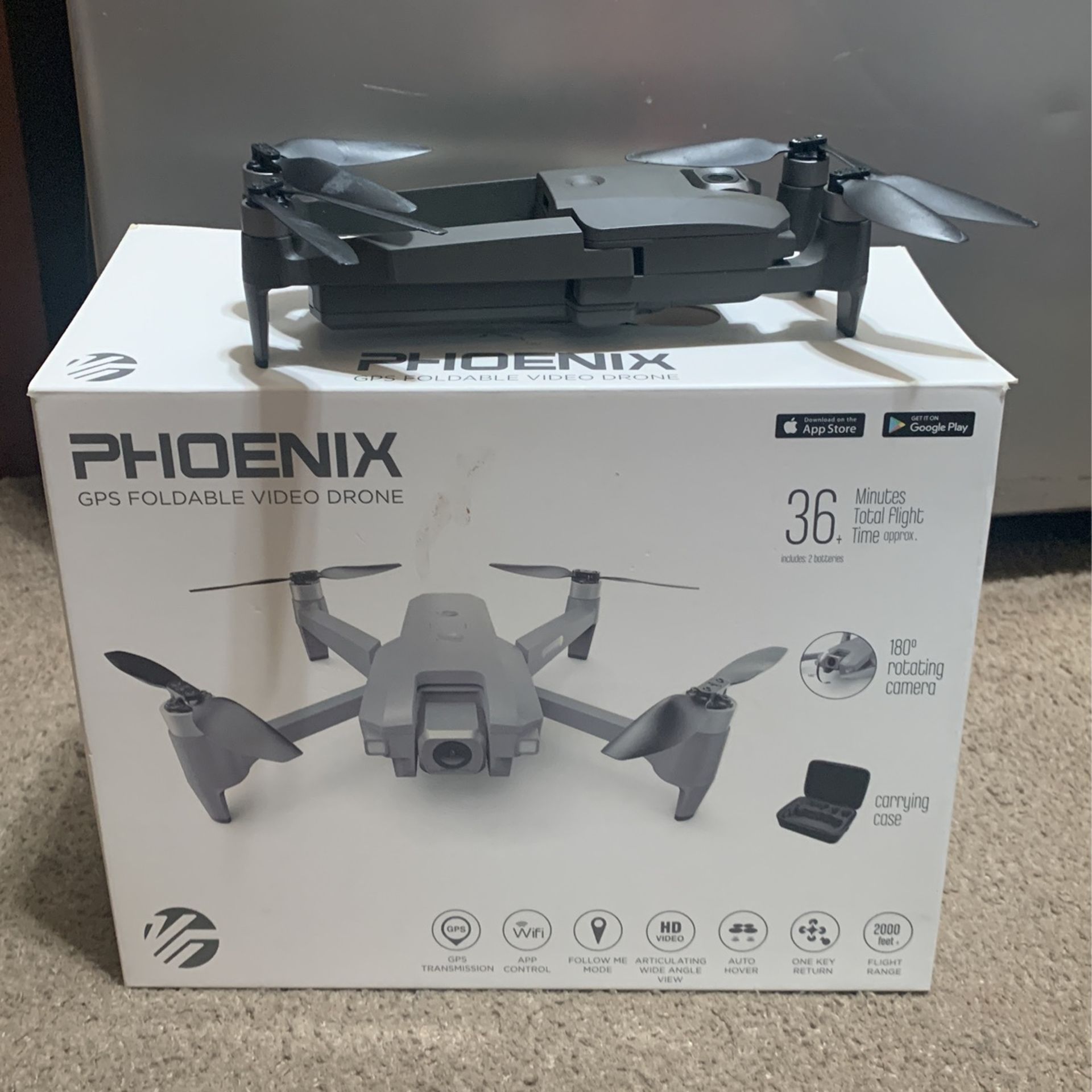 Phoenix GPS Foldable Video Drone