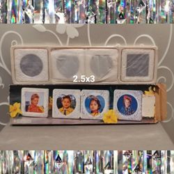 NEW 4PC SET OF SILVER PLATED PICTURE FRAMES
