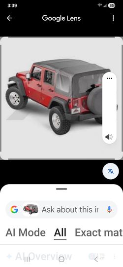 2010-2018 Jeep Wrangler Sahara 4 door soft cover