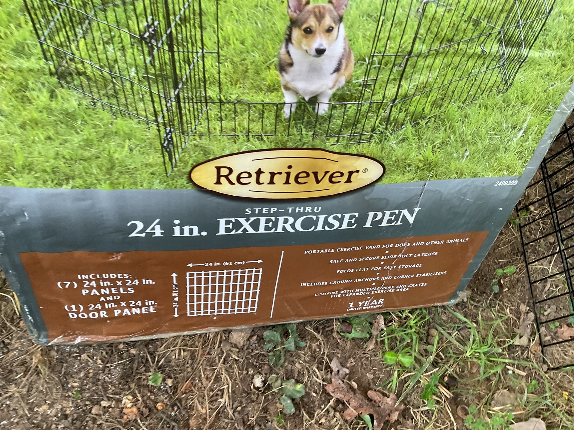 A Good Retriever , 24” Exercise Pen For Animals (NO SHIPPING)