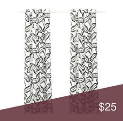 Ikea Curtains 2 panels