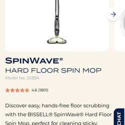 Bissell Spinwave Pet Spin Mop