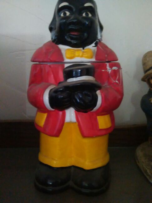 Vintage antique Uncle Tom cookie jar
