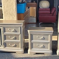 Signature Design by Ashley Birlanny 3pc Silver Dresser Set