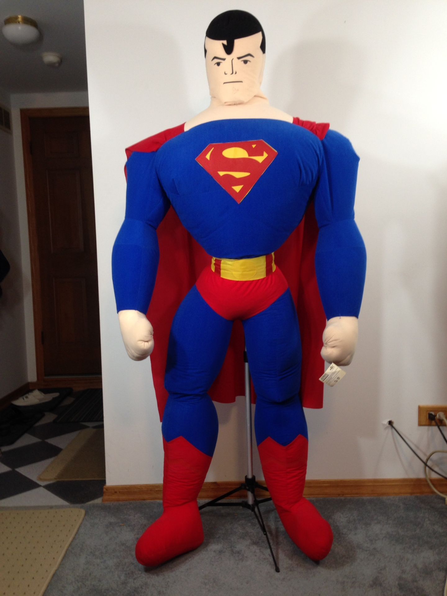 Life size superman hot sale doll