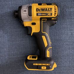 DEWALT XR BRUSHLESS IMPACT DRILL 3 SPEED  ( No Battery No Charger  )