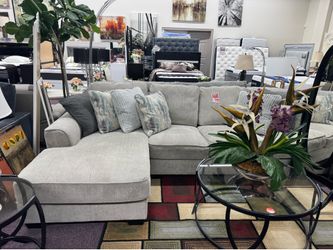 50% SALE! Two piece fabric, Sectional