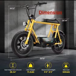 ✌️ 750W Electric Scooters with Seat for Adults, 20mph Top Speed, 30 Miles Max Range , Rugged 21" Air-Filled Tires, Commuting Electric Motorcycle