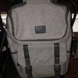 Men’s Grey Diaper Bag/ Backpack