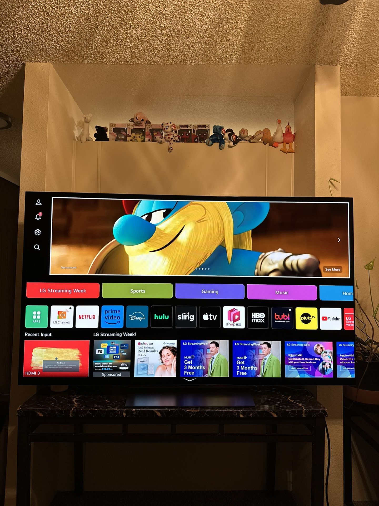 65” LG 4K OLED EVO