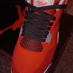 Brand New Jordan 4 Red Bravo   Sizes 8, 