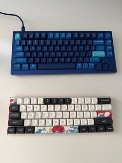 Keychron Q1 and Red dragon 60% keyboard