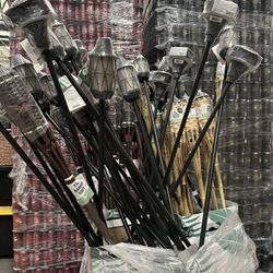 TIKI Island King 65" Metal Outdoor Torch - NEW