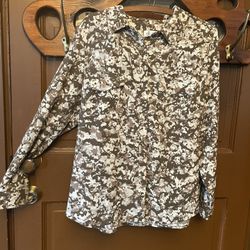 Men Large Long Sleeve Casual Shirts Tactical Military Quickdry Combat Camouflage
