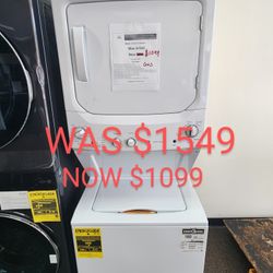 3.8 cu. Ft. Washer 5.9 Cu. Ft. Electric Dryer Combo