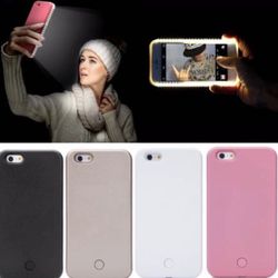 Pink Or Rose Gold LED Luminous iPhone 7 case