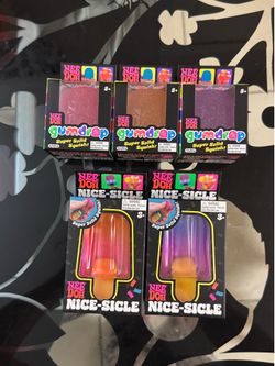 Needoh nice-sicle and gumdrop