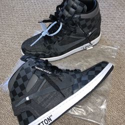 Jordan 1s : Customs -Louis Vuitton / Off-White for Sale in Tracy, CA