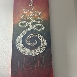 Unilome Mixed Media Painting