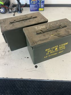 Two Ammo Cans
