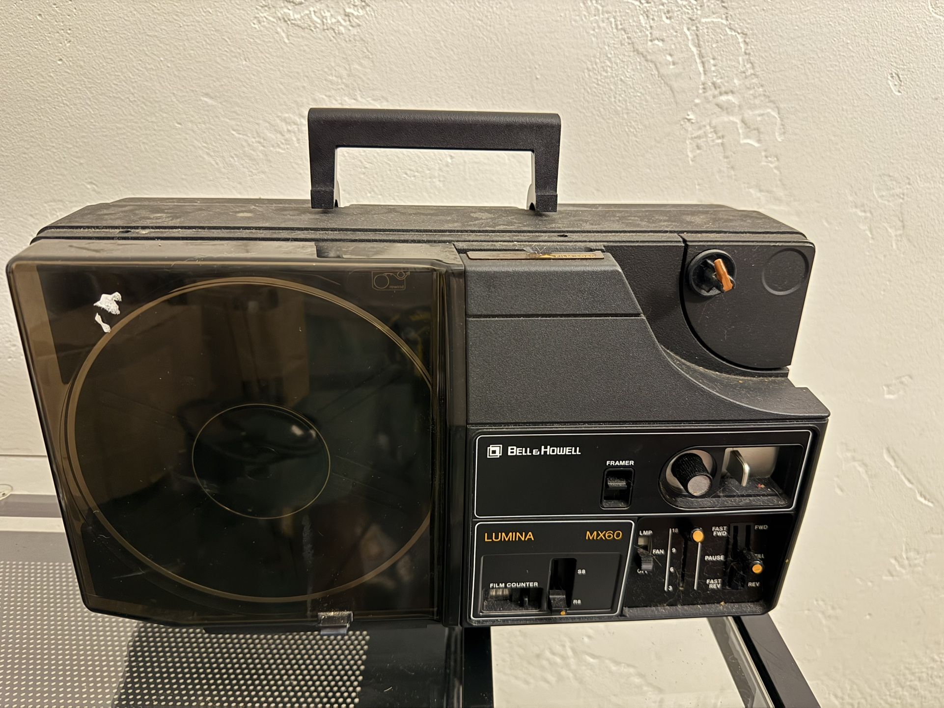 Bell & Howell Lumina MX60 8mm Film Projector