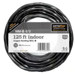 125ft Romex Cable New.  HD Price 496.00 Before Tax