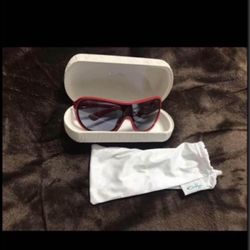 Womens Red Immerse Oakley Sunglasses 